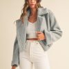 Clothing LANGsura | Stella Sherpa Moto Jacket