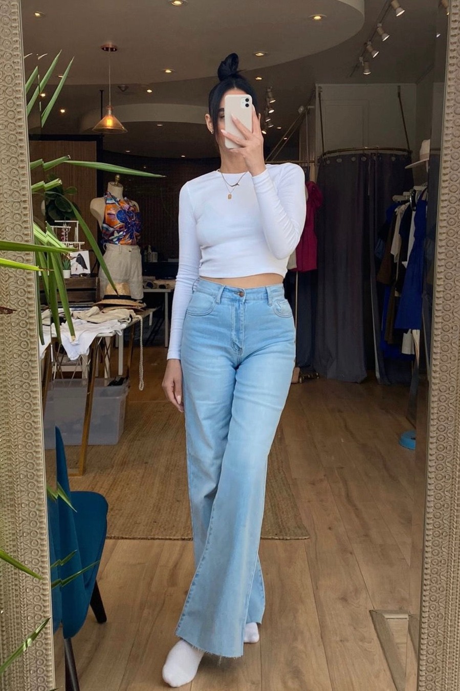 Clothing LANGsura | Heidi Wide Leg Jeans