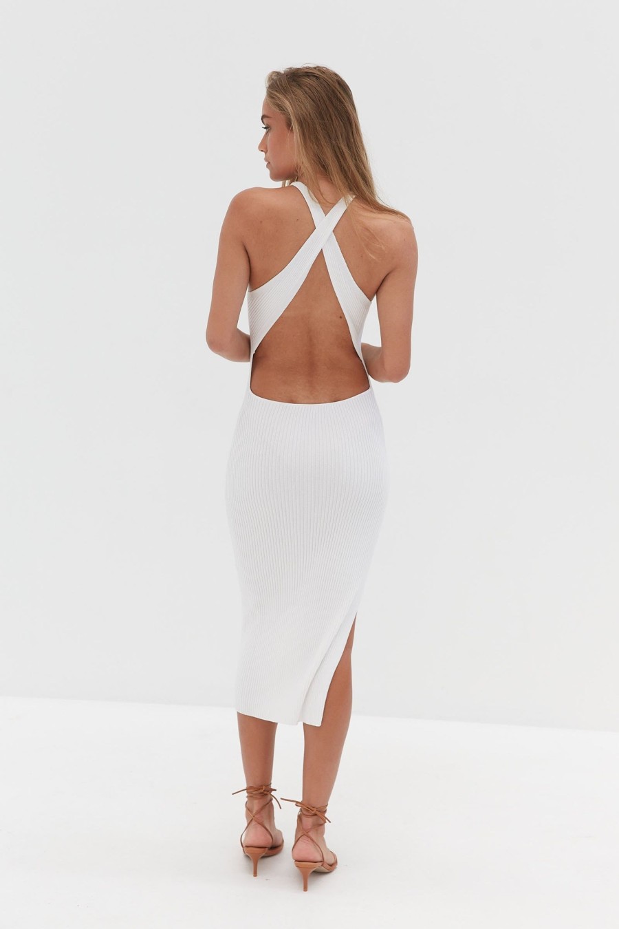 Clothing GR | Carla Dress - White