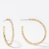 Accessories LANGsura | Crystal Hoop Earrings